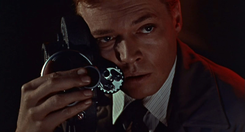 Still image from Peeping Tom.